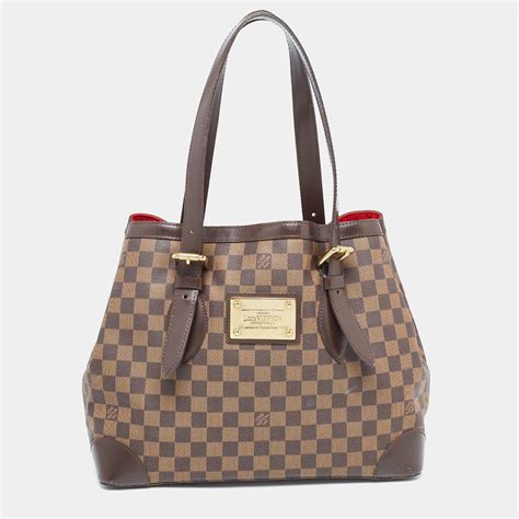 louis vuitton damier ebene canvas hampstead mm bag|louis vuitton damier ebene wristlet.